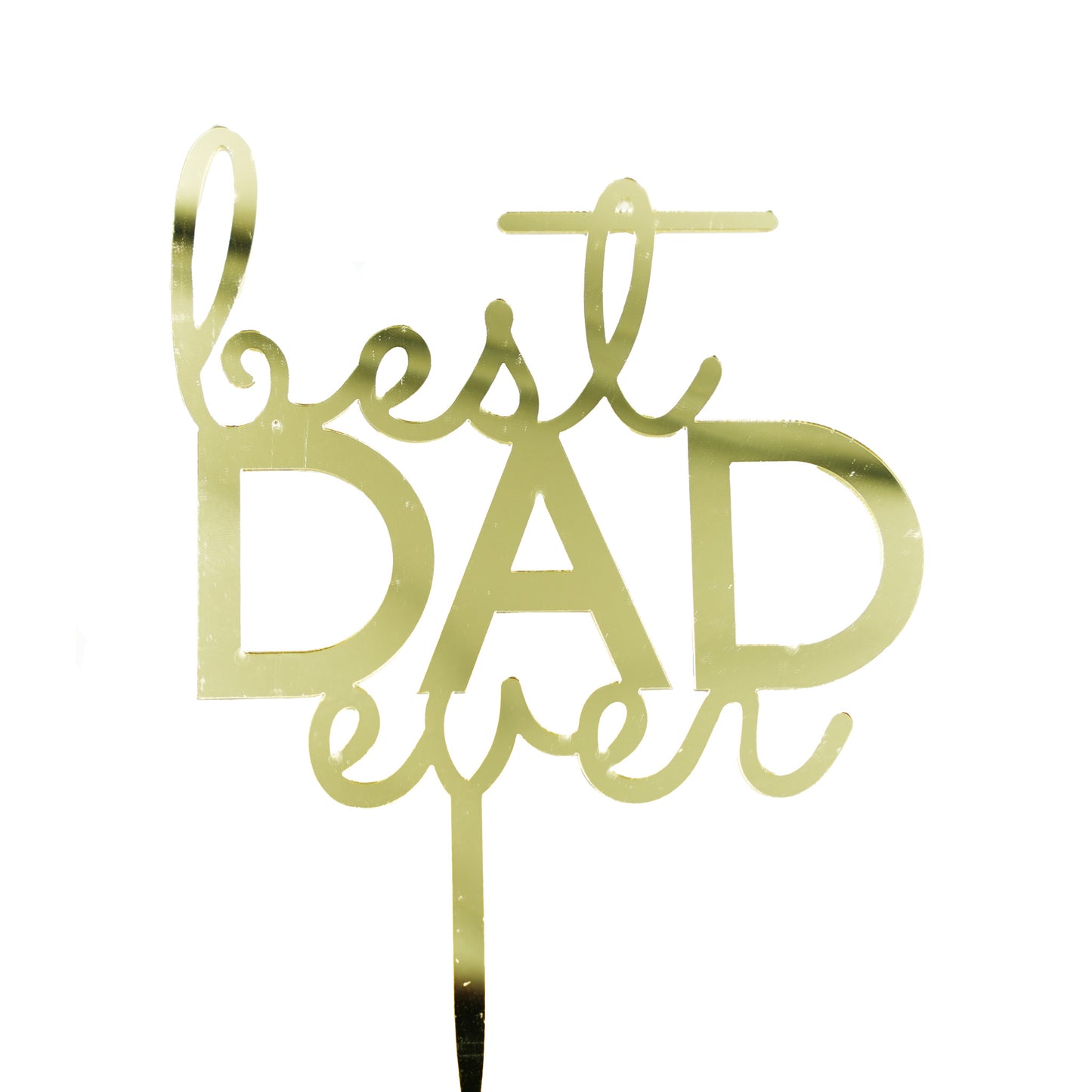 Best Dad Ever Cake Topper