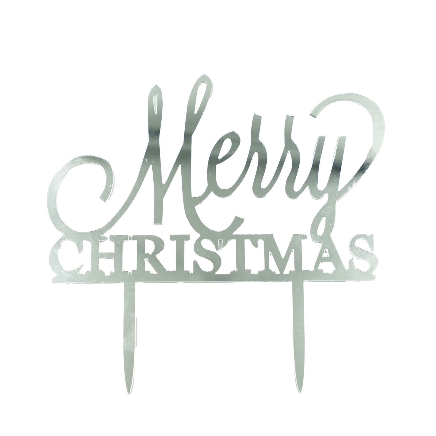 Merry Christmas Cake Topper