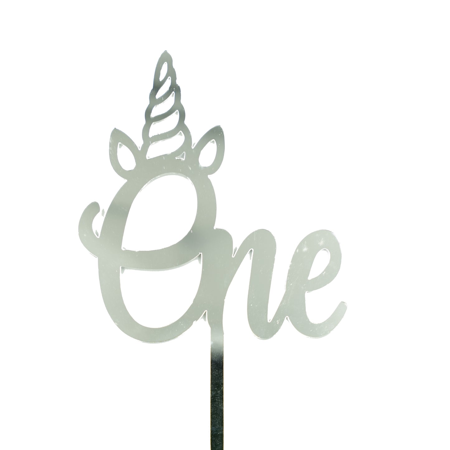 Baby turns One (in Unicorn) Cake Topper