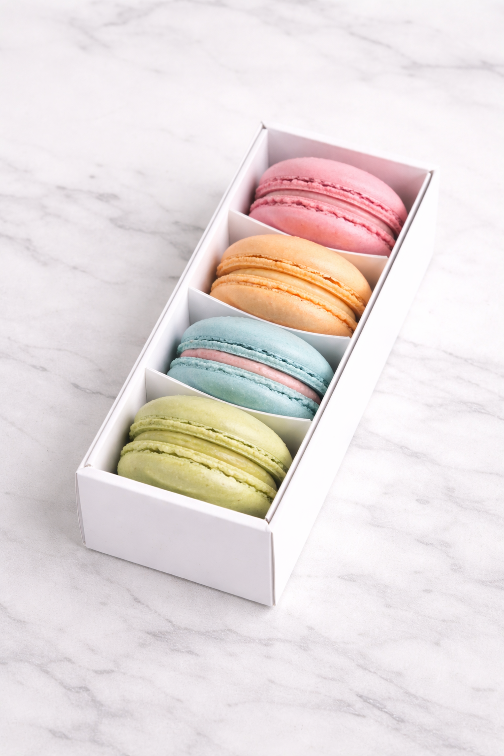 Macarons.SG - 4pc Tropical Pastel