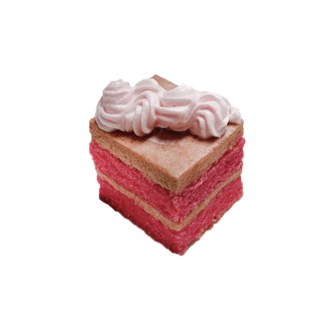 Mini Strawberry Mousse Cake (72 pcs)