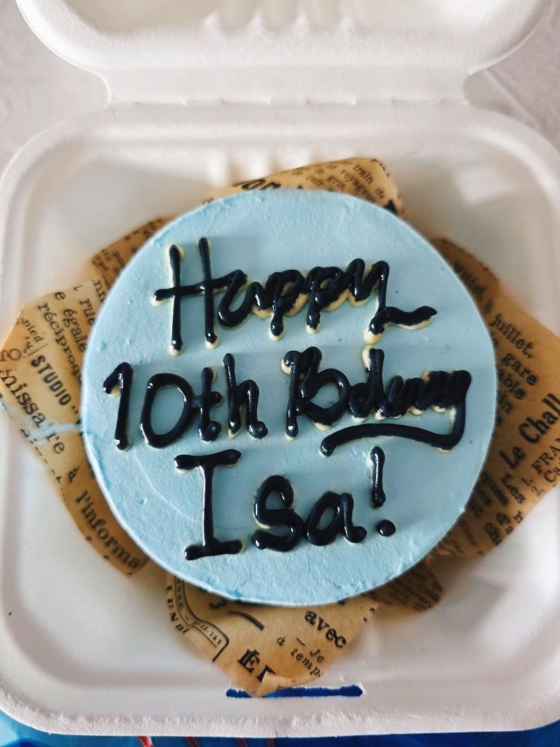 Bento Cake - Text Only (NO DESIGN)