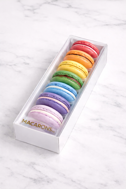 Macarons.SG - 7pc The Rainbow Edit
