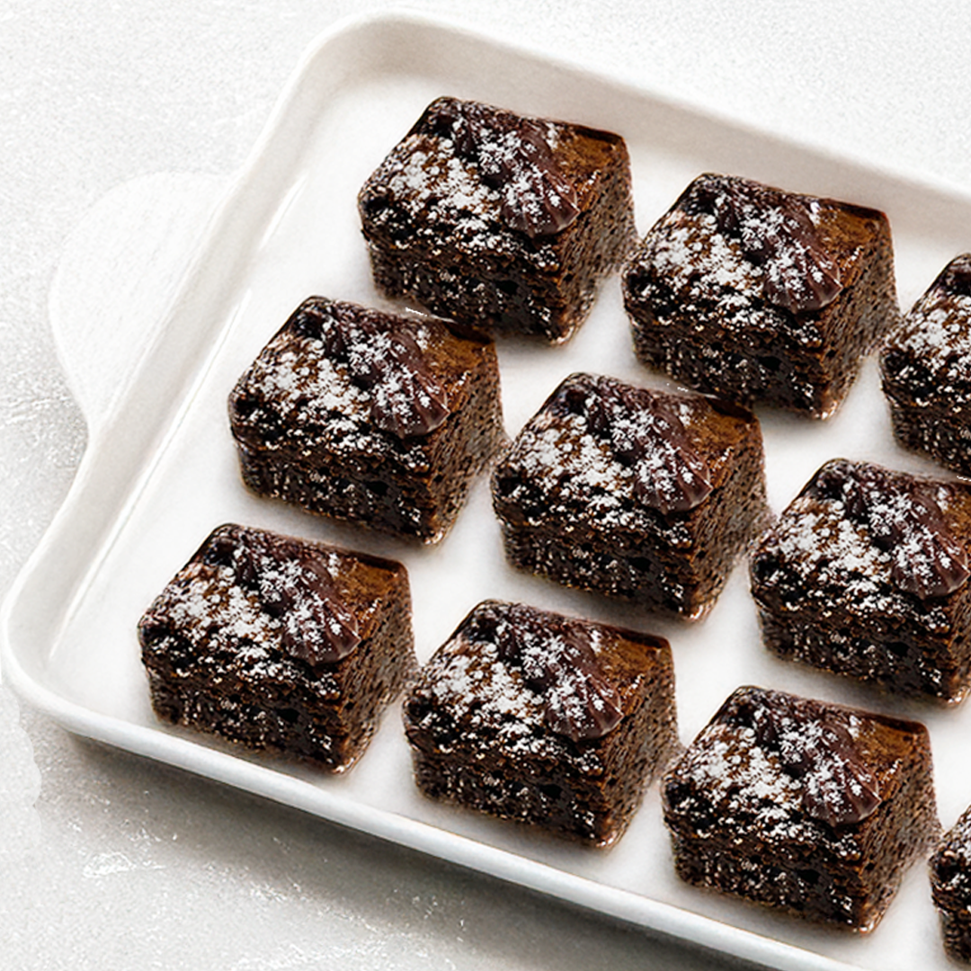 Mini Chocolate Brownies (72 pcs)