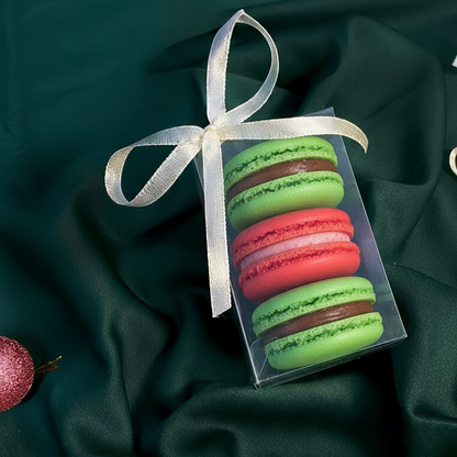 3pc Christmas Macaron Gift Set - Gifts Under $10