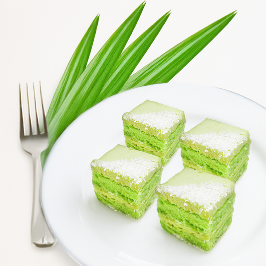 Mini Pandan Mousse Cake (72 pcs)
