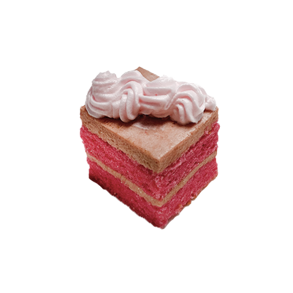 Mini Strawberry Mousse Cake (72 pcs)