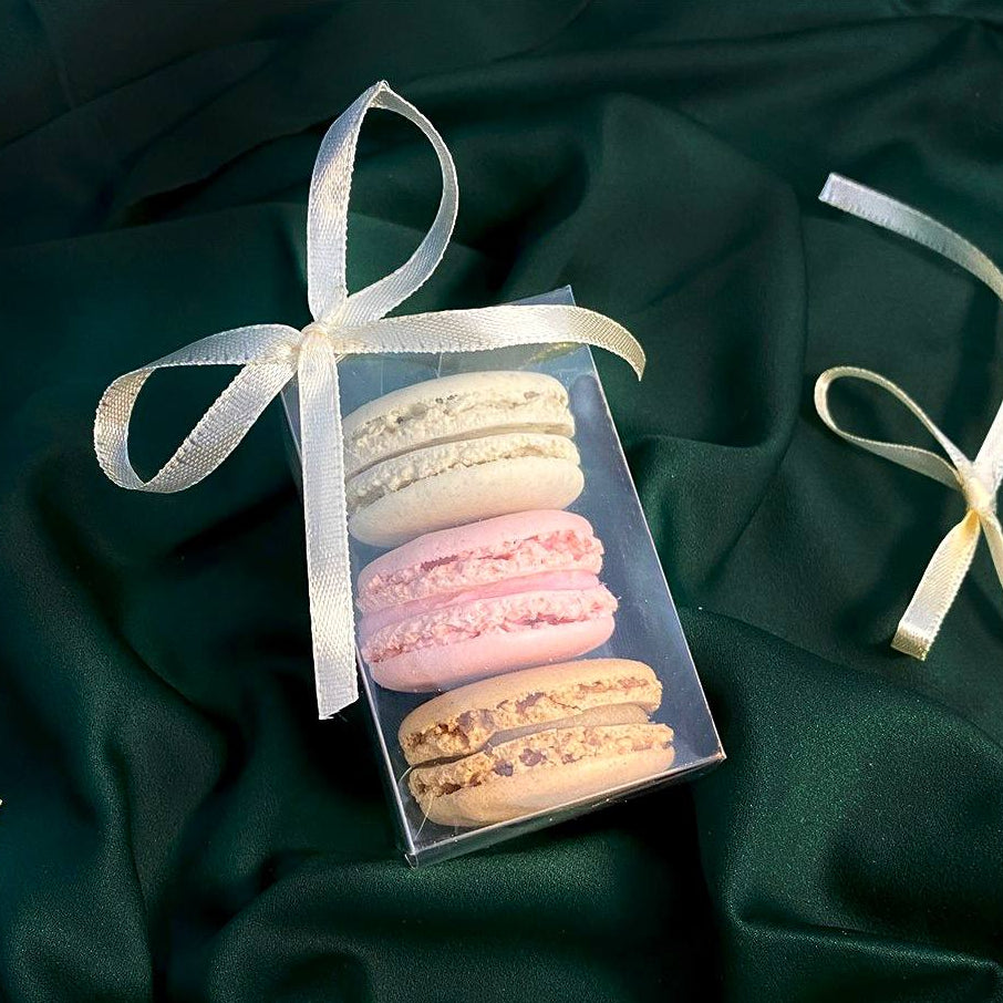 3pc Christmas Macaron Gift Set - Gifts Under $10
